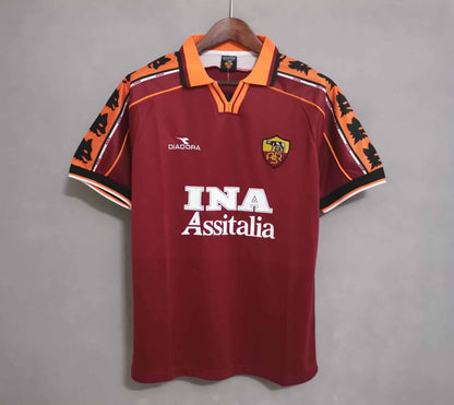 AS ROMA – 1998/99 home Kit