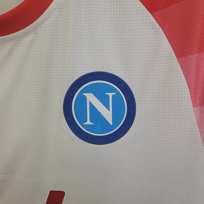 2023 Napoli Valentine's Day Limited Edition White Soccer Jersey