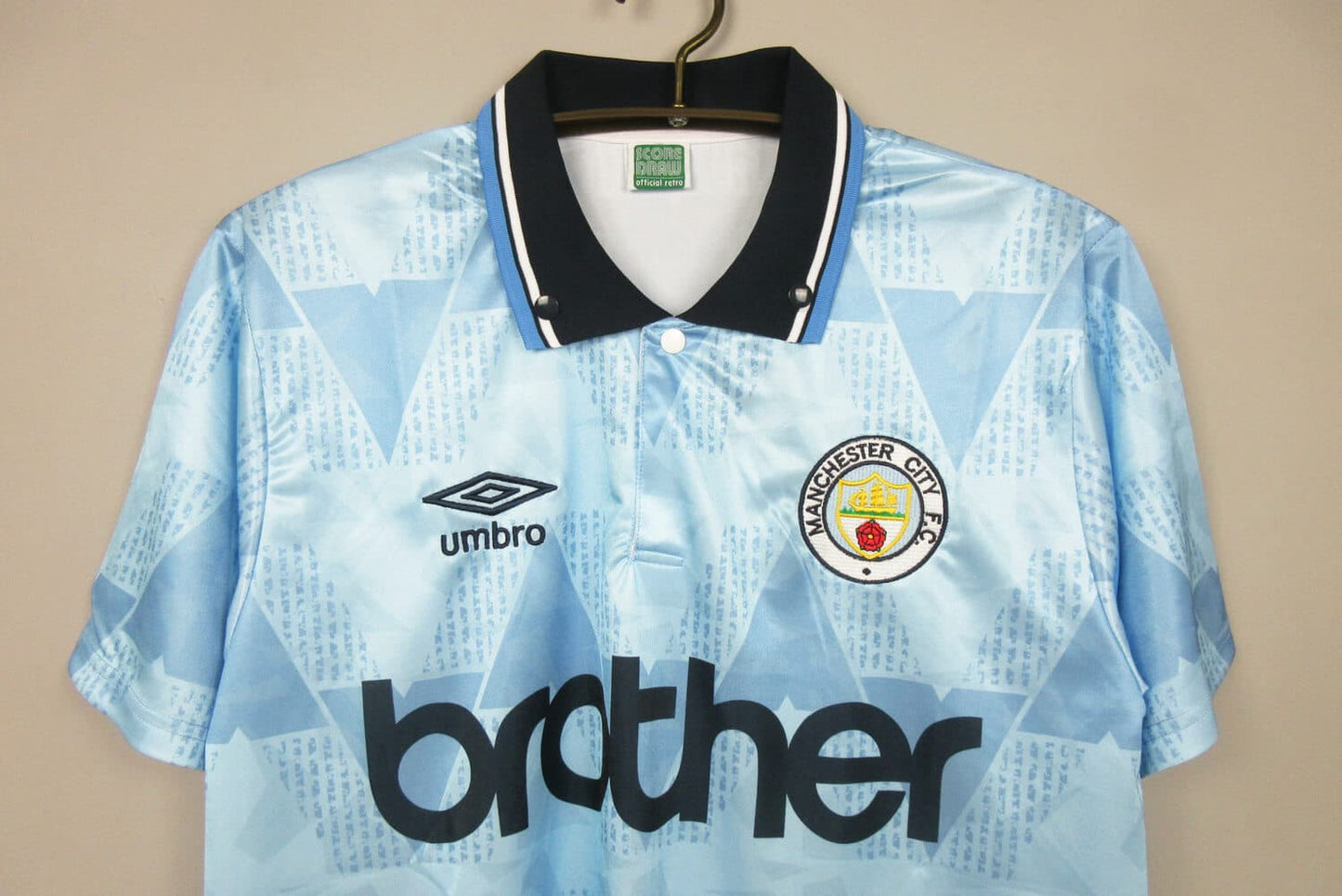 Man City 1988/1990 Home Kit