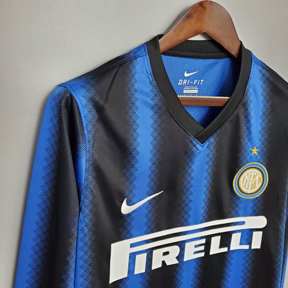 Inter Milan 2010/2011 Home Kit – Long Sleeves