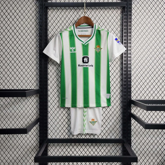 2023/2024 Real Betis Home Football Shirt Kids Size