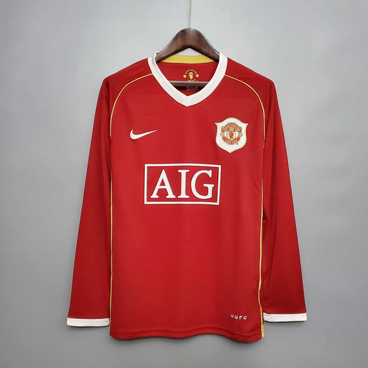 MANU 2006/2007 Home Kit – Long Sleeves