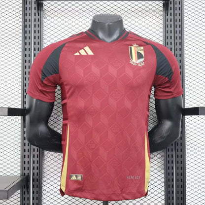 2024 Player Version Belgium National Team Home Football Shirt