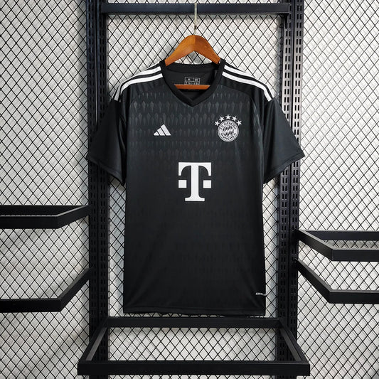 2023/2024 Bayern Munich Goalkeeper Black Football Jersey