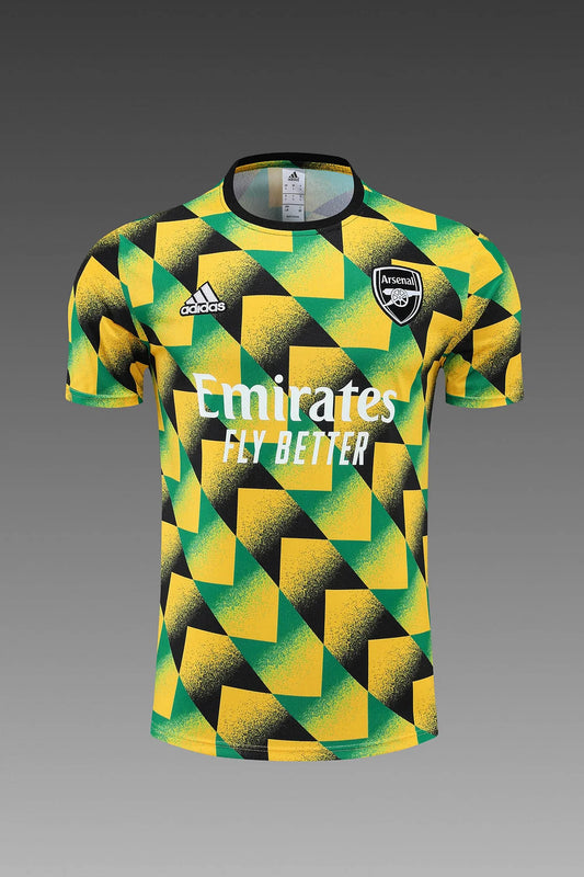 2022/2023 Arsenal Soccer Jersey Training Wear Yellow Black Green