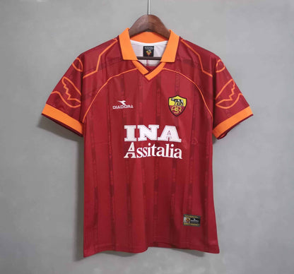 AS ROMA 1999/2000 Home Kit