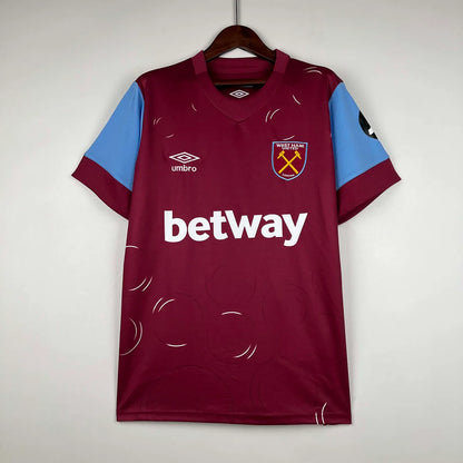 2023/2024 West Ham United Football Shirt Home