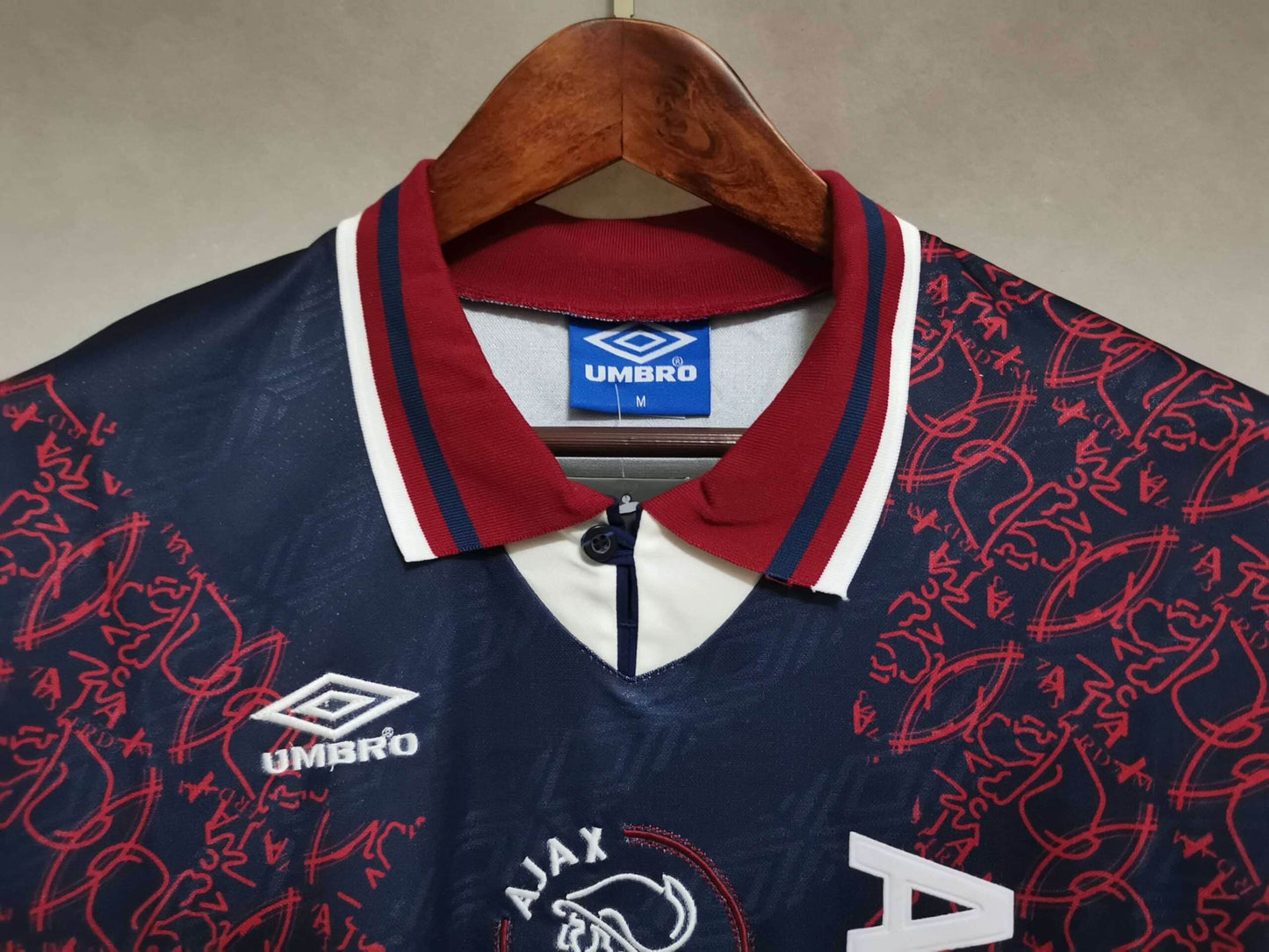 Ajax 1994/1995 Royal Blue Away Kit – Long sleeve