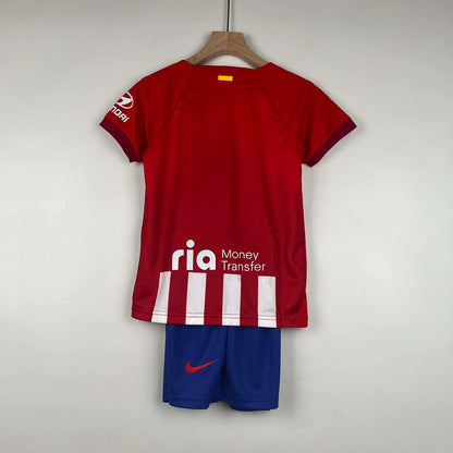 2023/2024 Soccer Jersey Atletico Madrid Home 1:1 Thai Quality Kids Size