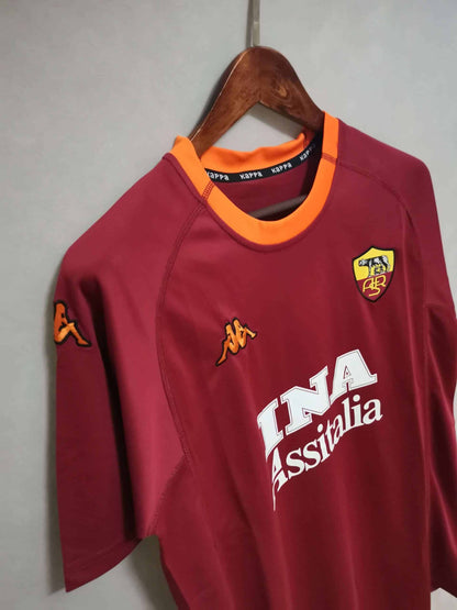 AS ROMA 2000/2001 Home Kit