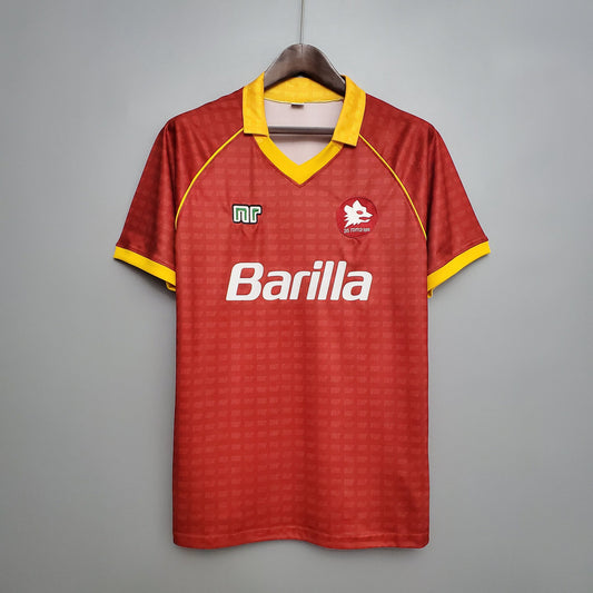 AS ROMA – 1990/1991 Home Kit