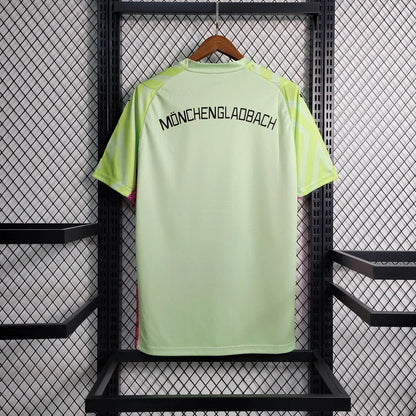 2023/2024 Borussia Mönchengladbach Goalkeeper Fluorescent Green Football Jersey