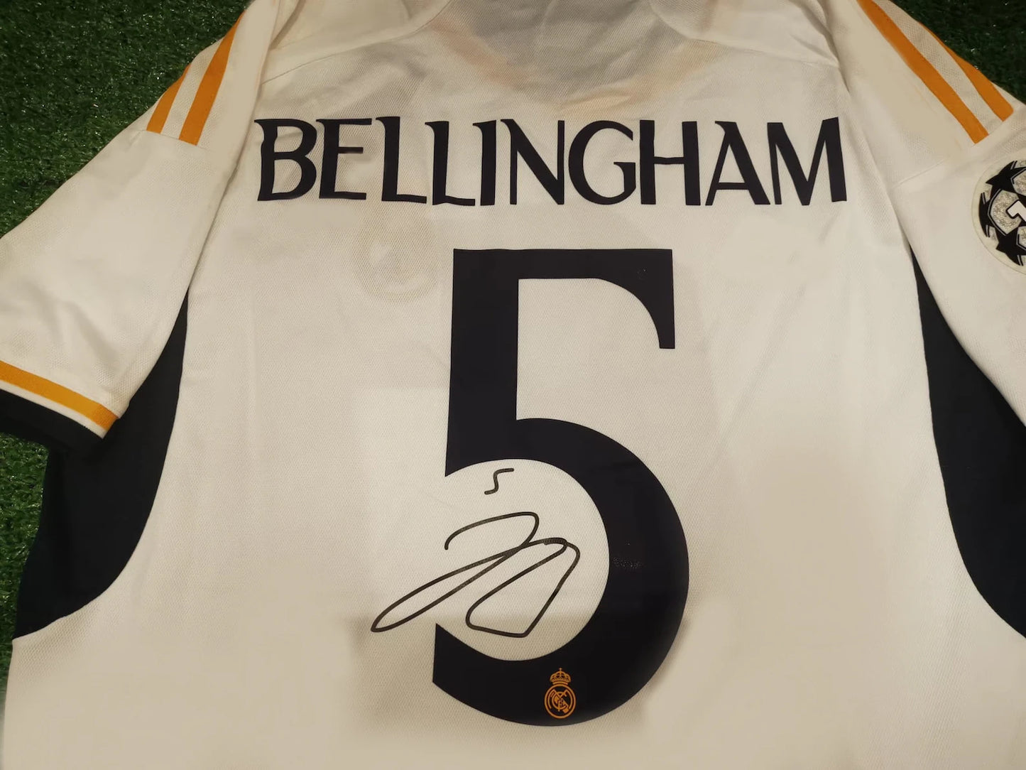 Jude Bellingham SIGNED Real Madrid Signature Shirt/Jersey 23/24 + COA Bellingham