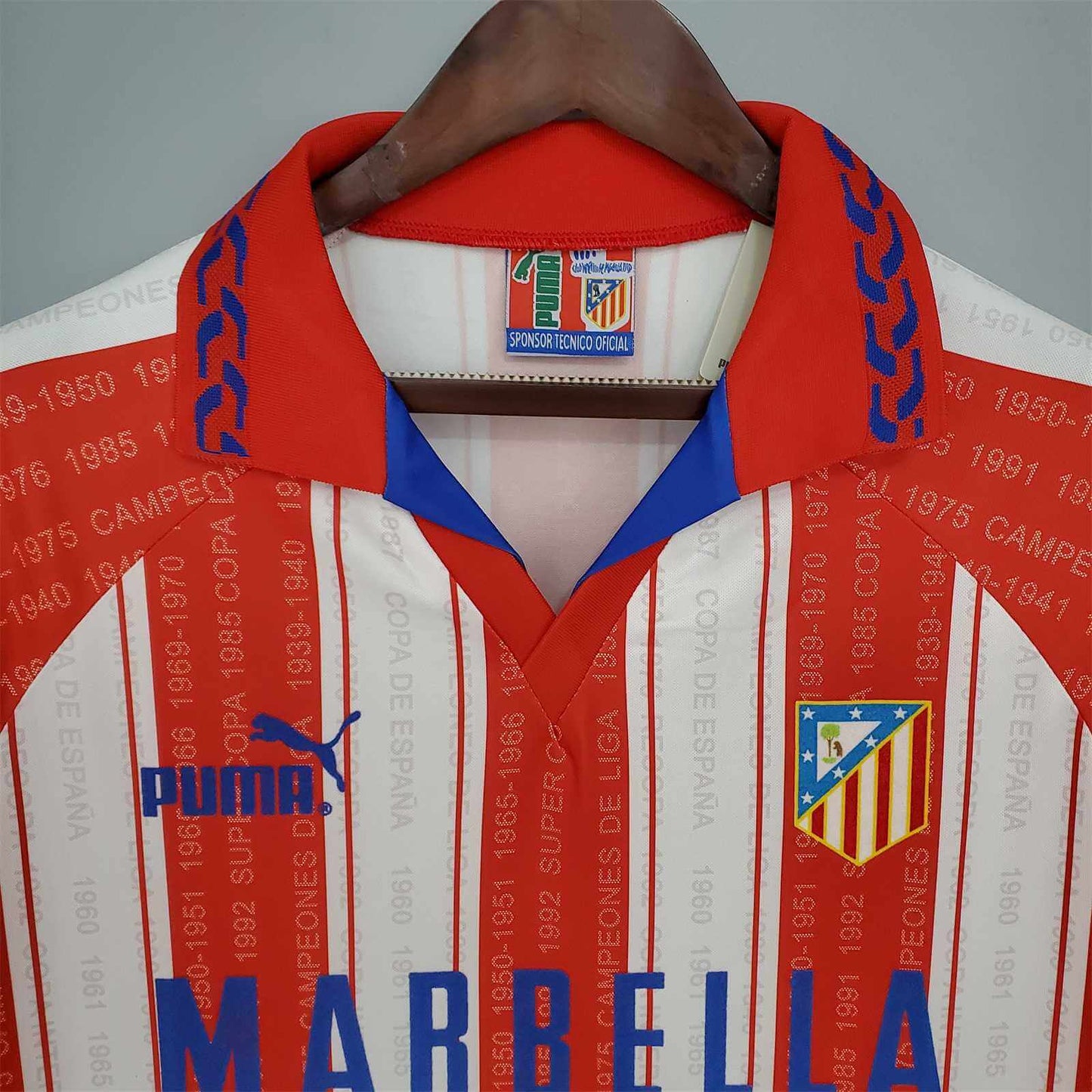 Atletico Madrid 1995/1996 Home Kit