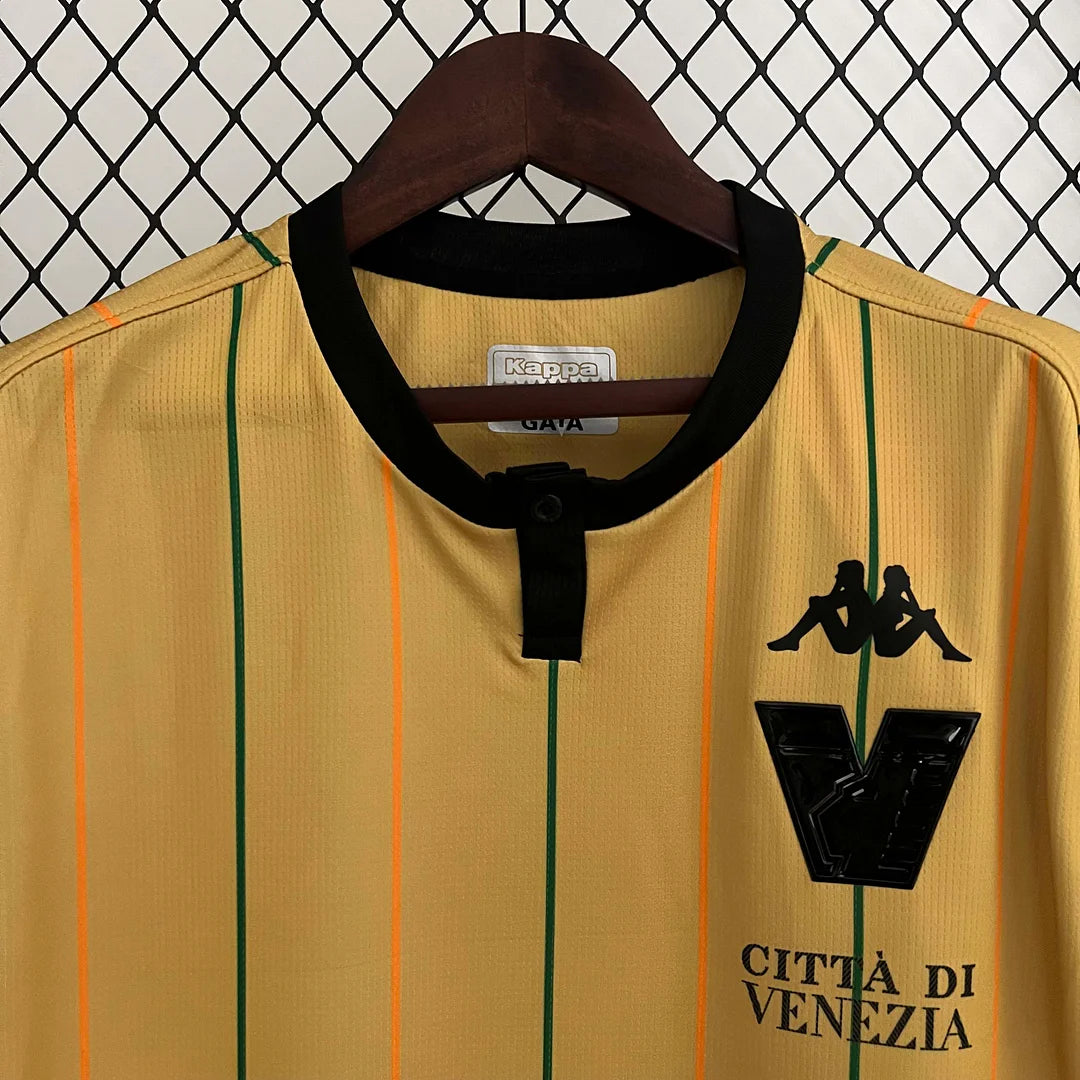 2023/2024 Venezia Training Wear Yellow Football Jersey