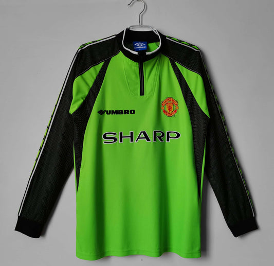 MANU 1998/1999 Green GK Kit – Long Sleeves