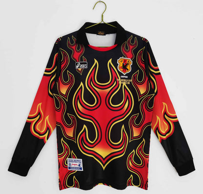 Japan 1998 Goalkeeper Kit – Long Sleeve (Black)