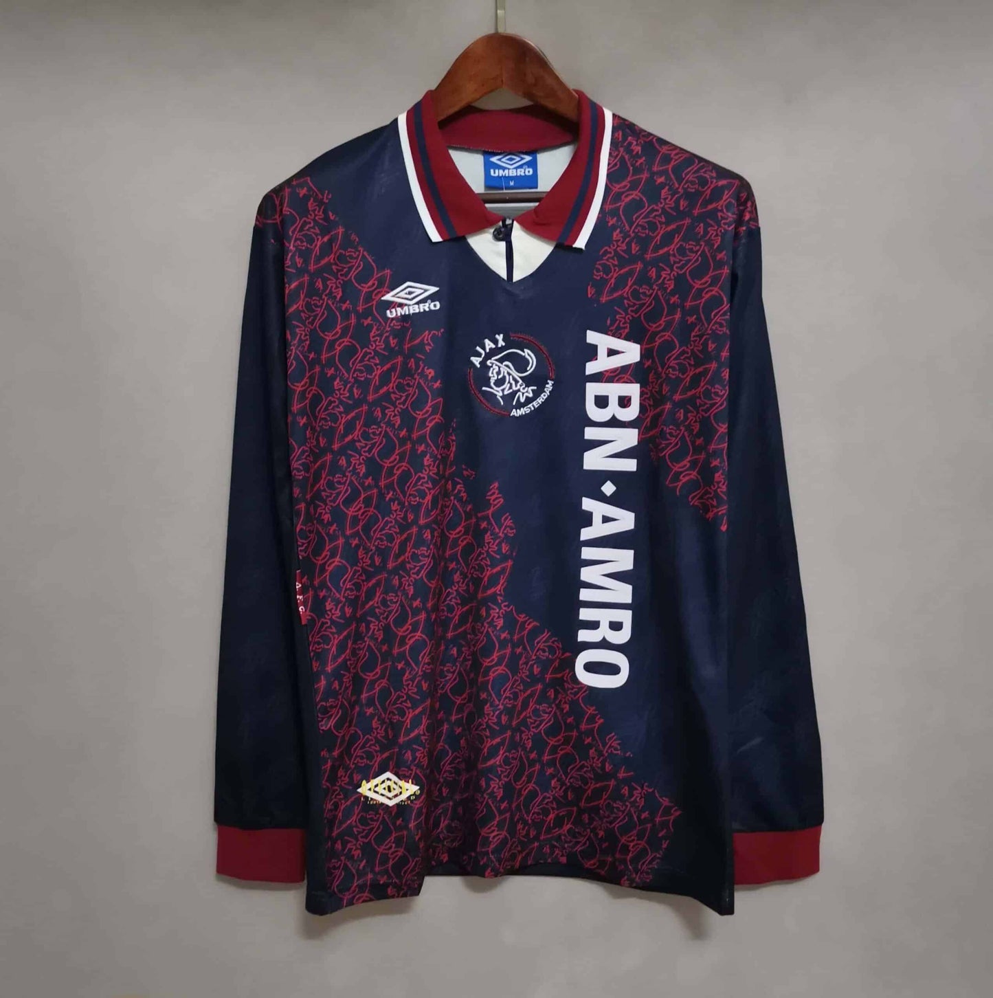 Ajax 1994/1995 Royal Blue Away Kit – Long sleeve