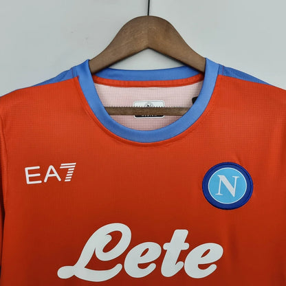 Napoli Soccer Commemorative Edition Red Jersey 2021/2022