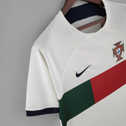 2022 FIFA World Cup Portugal Away Football Shirt