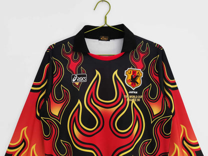 Japan 1998 Goalkeeper Kit – Long Sleeve (Black)