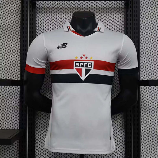 2024/2025 Player Version São Paulo Home Jersey