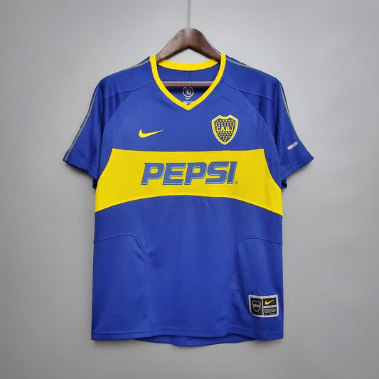 Boca Juniors 2003/2004 Home Kit – Short Sleeves