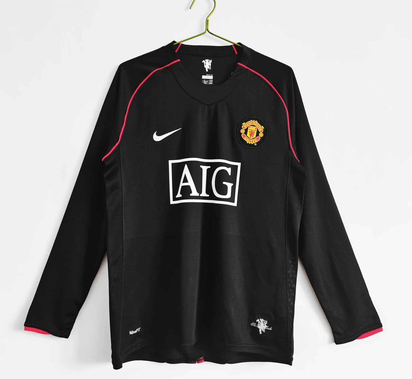 MANU 2007/2008 Away Kit – Long Sleeves