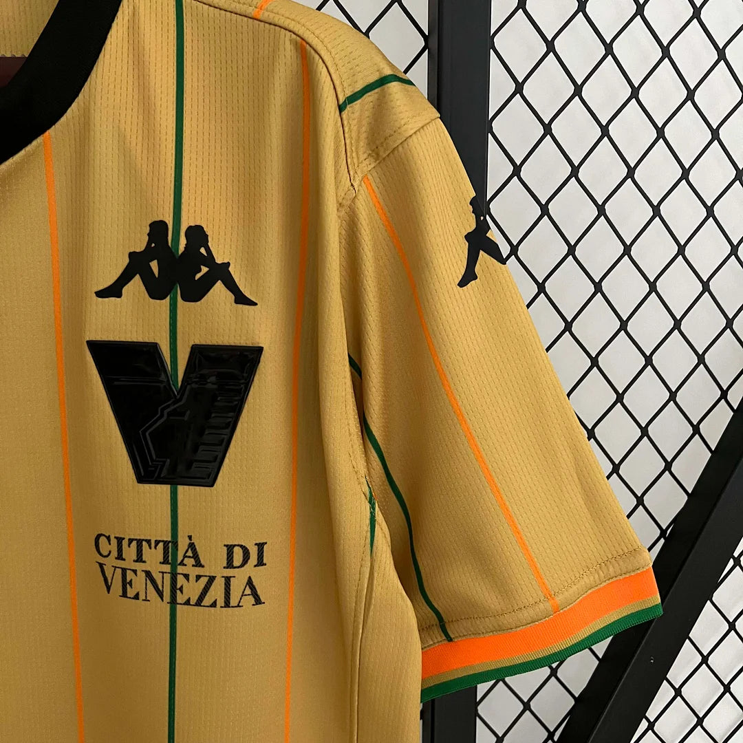 2023/2024 Venezia Training Wear Yellow Football Jersey