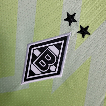 2023/2024 Borussia Mönchengladbach Goalkeeper Fluorescent Green Football Jersey