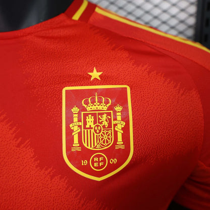 2024 Player Version Spain Home Football Shirt