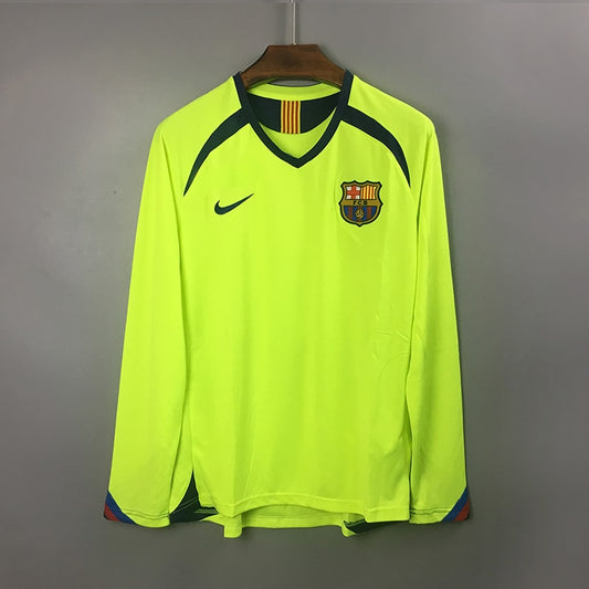 FC Barcelona 2005/2006 Away Kit – Long Sleeves