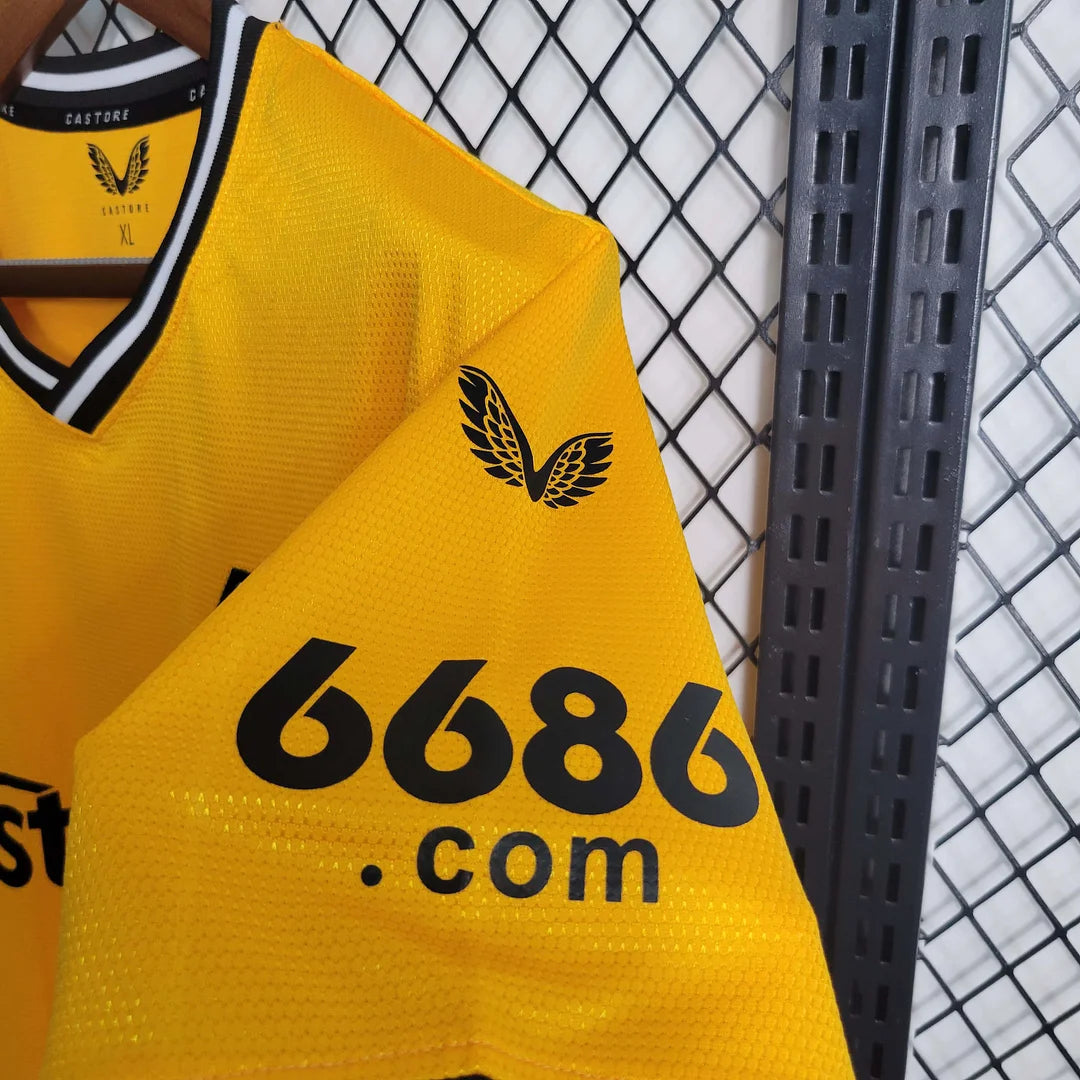 2023/2024 Wolverhampton Wanderers Home Football Shirt