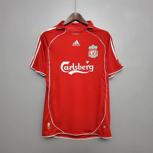 2006/2007 Retro Liverpool Football Shirt Home