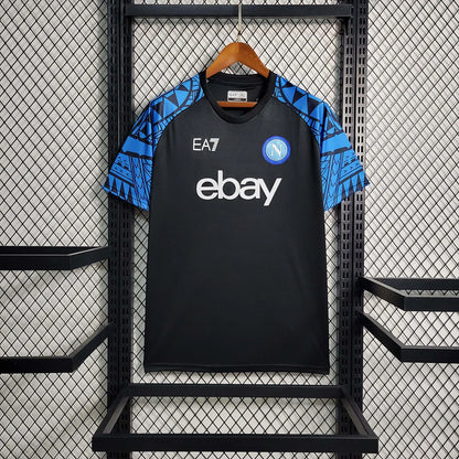 2023/2024 Napoli Training Wear Black Soccer Jersey