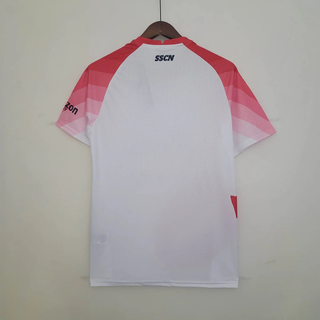 2023 Napoli Valentine's Day Limited Edition White Soccer Jersey