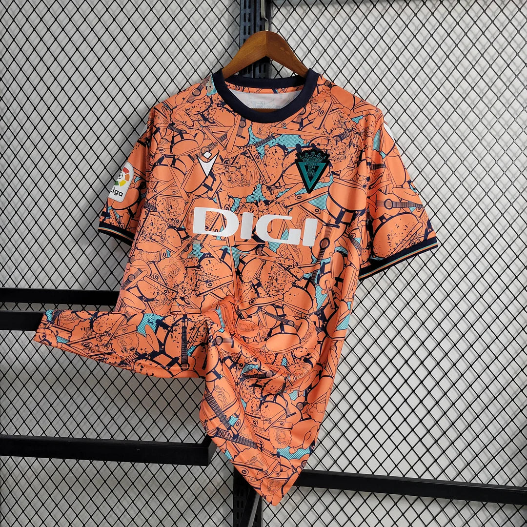 2022/2023 Cádiz Carnival Special Edition Orange Football Shirt