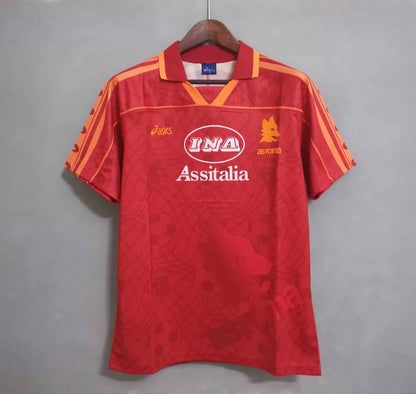 AS ROMA 1995/1996 Home Kit