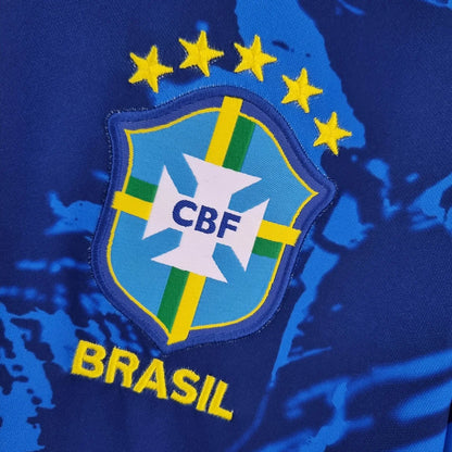 2022 Brazil Classic Blue Soccer Jersey