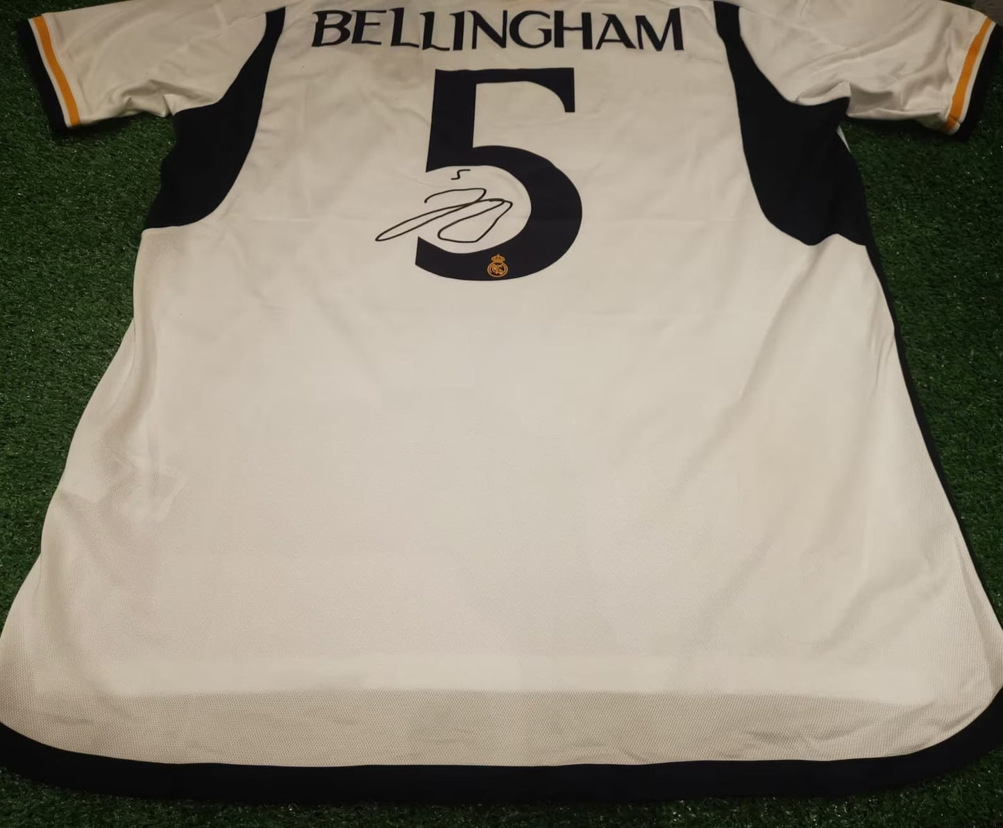 Jude Bellingham SIGNED Real Madrid Signature Shirt/Jersey 23/24 + COA Bellingham