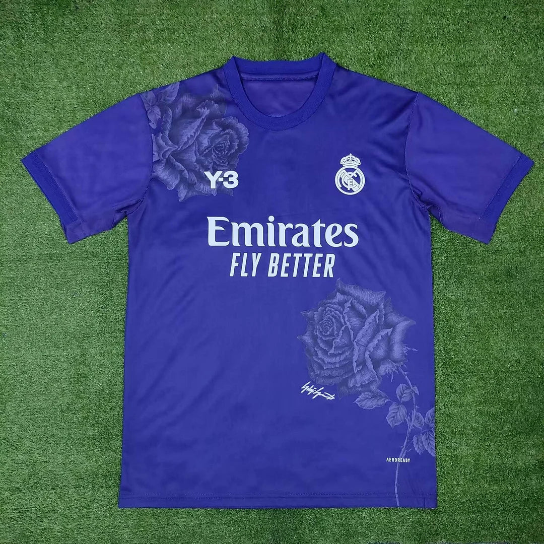 2024/2025 Real Madrid Y-3 Special Edition Purple Football Shirt