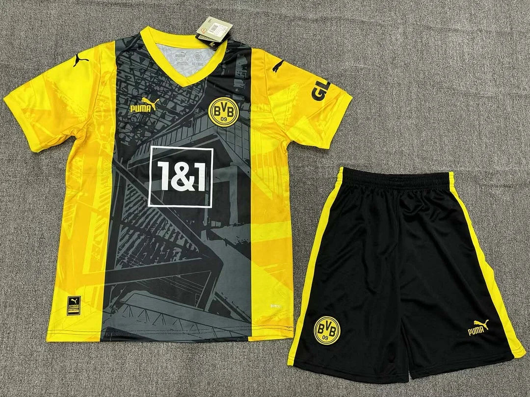 2023/2024 Dortmund Blackout Special Edition Football Shirt Kids Size