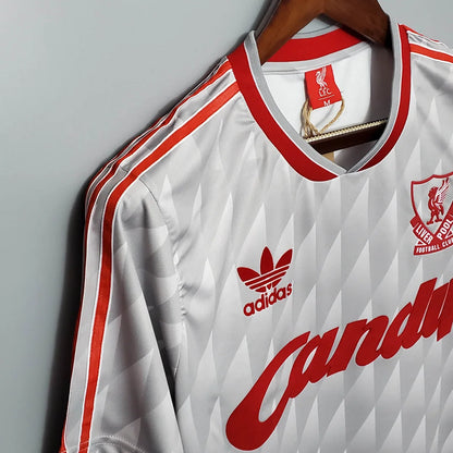 1989/1991 Retro Liverpool Away Football Shirt