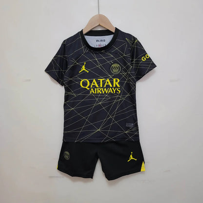 2022/2023 Psg Paris Saint-Germain Fourth Away Football Shirt 1:1 Thai Quality Kids Size