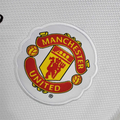 MANU 2008/2009 Away white CL Kit