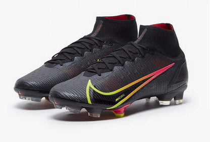 NIKE MERCURIAL SUPERFLY VIII ELITE FG BLACK/CYBER