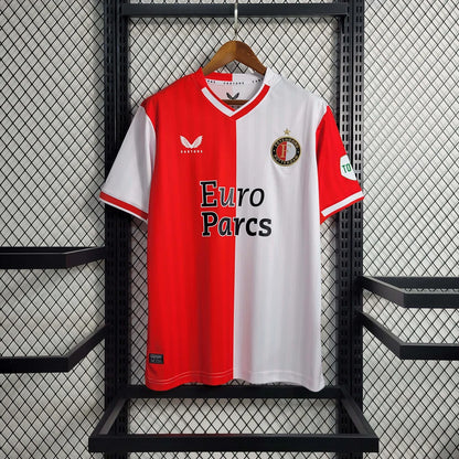 2023/2024 Feyenoord Rotterdam Home Football Shirt