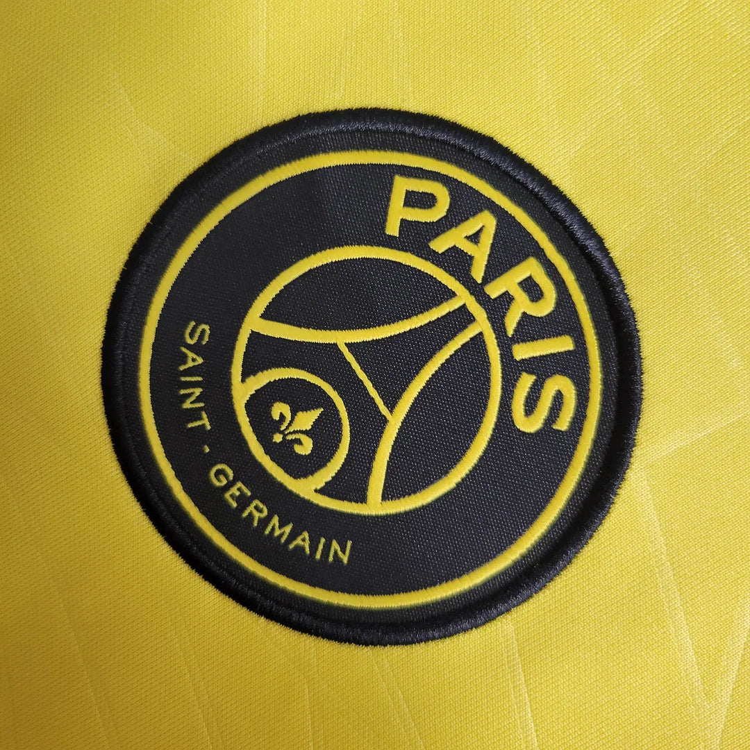 2023/2024 Psg Paris Saint-Germain Training Wear Yellow