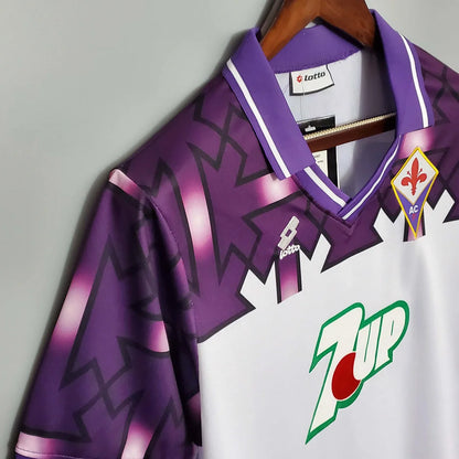 1992/1993 Retro Fiorentina Away Soccer Jersey