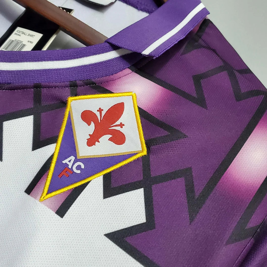 1992/1993 Retro Fiorentina Away Soccer Jersey